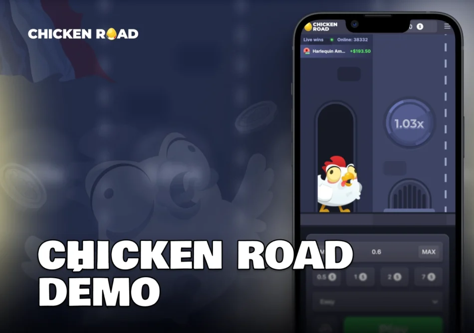 Démonstration du jeu Chicken Road sur mobile en France, jouez gratuitement et explorez les multiplicateurs disponibles